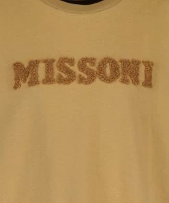 Alternative view of MISSONI Tee-shirt Logo Coton Beige