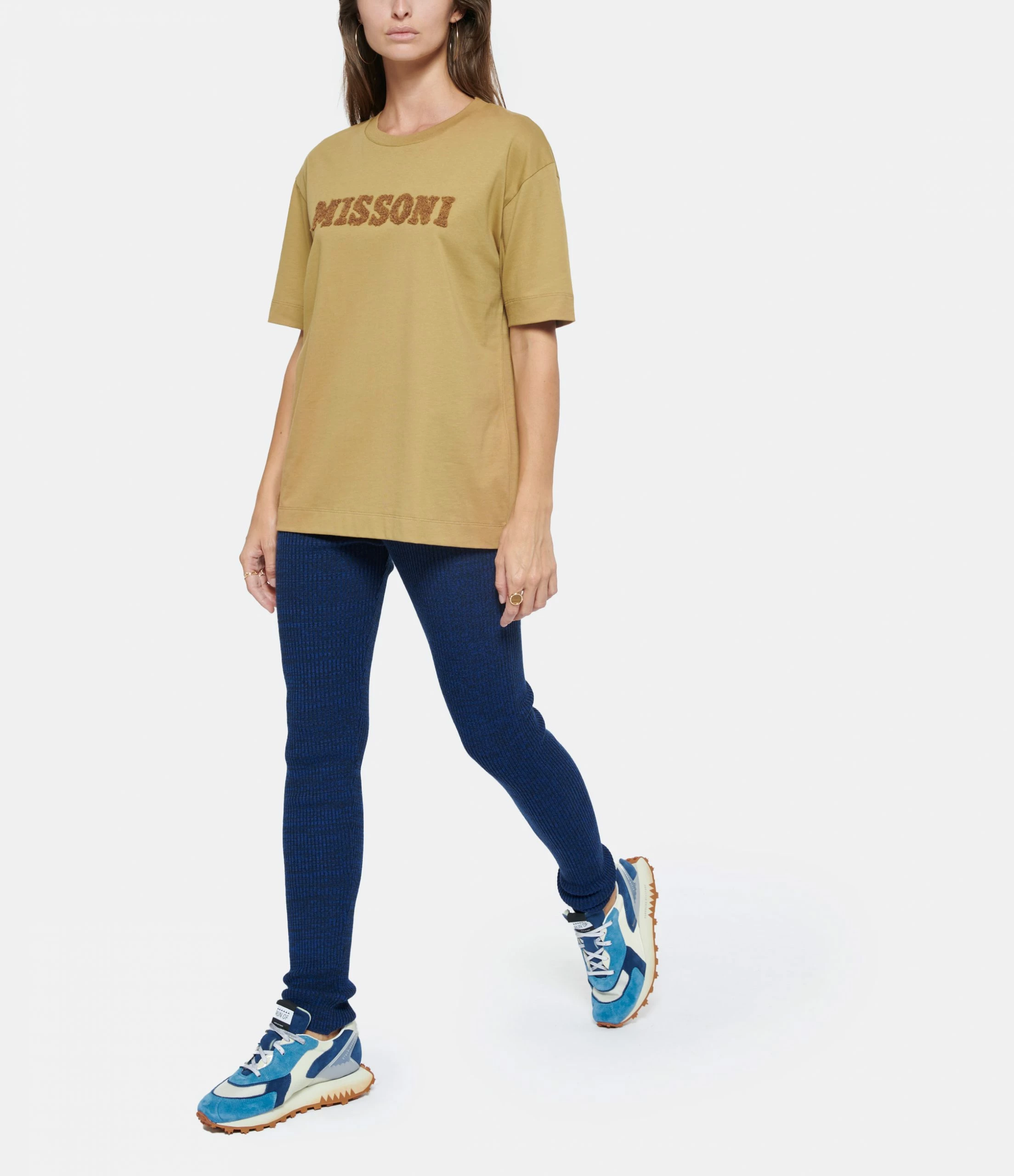 MISSONI Tee-shirt Logo Coton Beige 6 MISSONI Tee-shirt Logo Coton Beige – Image 4