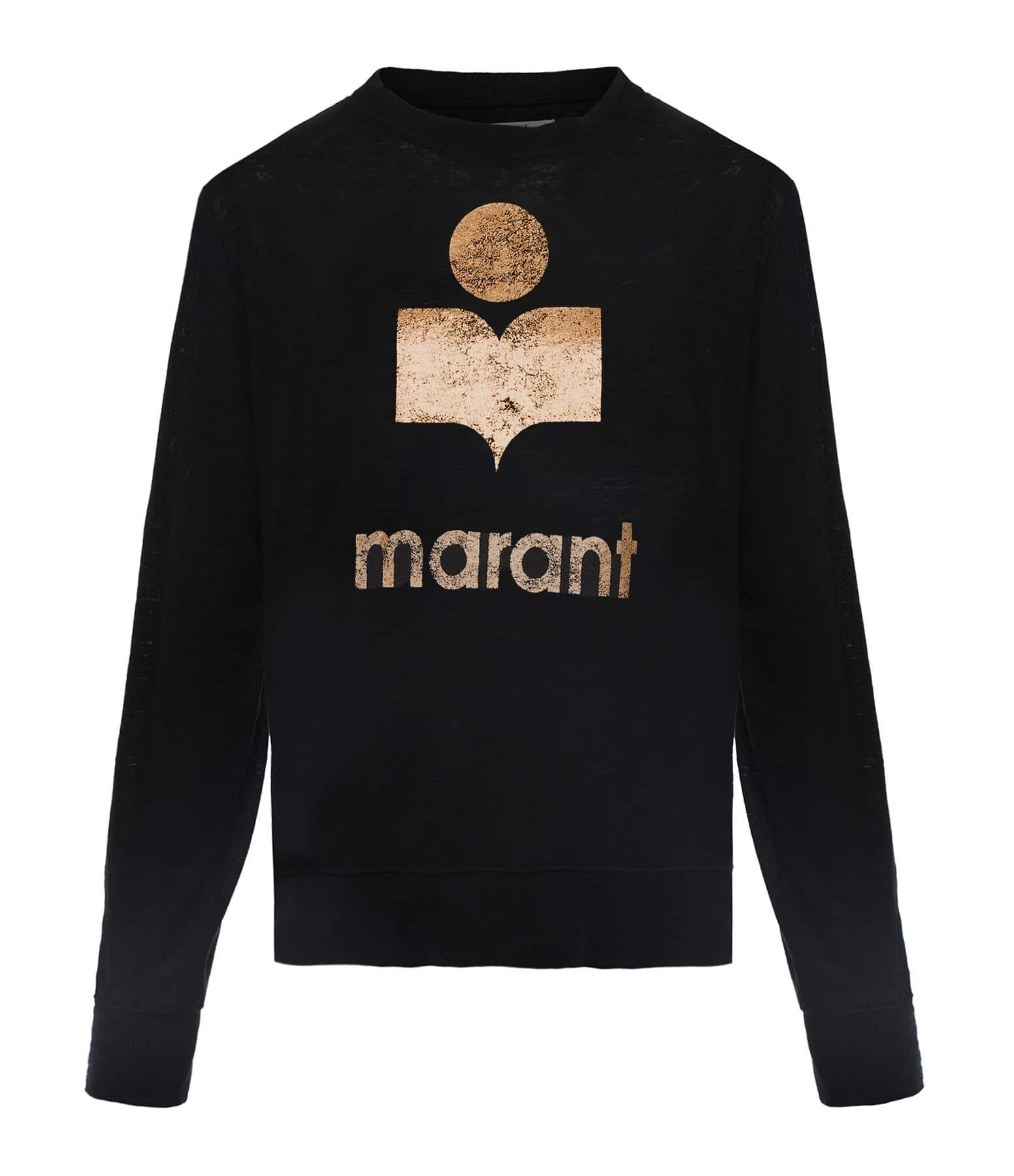 ISABEL MARANT ÉTOILE Tee-shirt Klowia Lin Noir Mordoré 3 ISABEL MARANT ÉTOILE Tee-shirt Klowia Lin Noir Mordoré