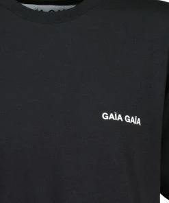 Alternative view of GAÏA GAÏA Tee-shirt Styx Loose Fit Coton Noir