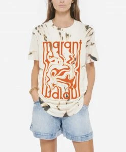 ISABEL MARANT ÉTOILE Tee-shirt Edwige Coton Écru 9 ISABEL MARANT ÉTOILE Tee-shirt Edwige Coton Écru -Boutique MAJESTIC FILATURES unnamed file 3498 scaled