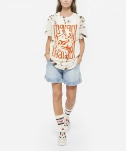 ISABEL MARANT ÉTOILE Tee-shirt Edwige Coton Écru 10 ISABEL MARANT ÉTOILE Tee-shirt Edwige Coton Écru -Boutique MAJESTIC FILATURES unnamed file 3499