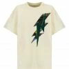 ISABEL MARANT ÉTOILE Tee-shirt Zileyna Coton Écru Vert 2 ISABEL MARANT ÉTOILE Tee-shirt Zileyna Coton Écru Vert -Boutique MAJESTIC FILATURES unnamed file 3501