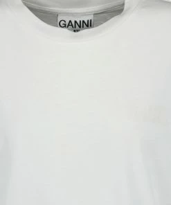 Alternative view of GANNI Tee-shirt Software Jersey Blanc