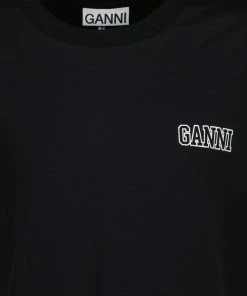Alternative view of GANNI Tee-shirt Software Jersey Noir