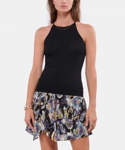 NILI LOTAN Top Odette Noir 10 NILI LOTAN Top Odette Noir -Boutique MAJESTIC FILATURES unnamed file 3523 scaled
