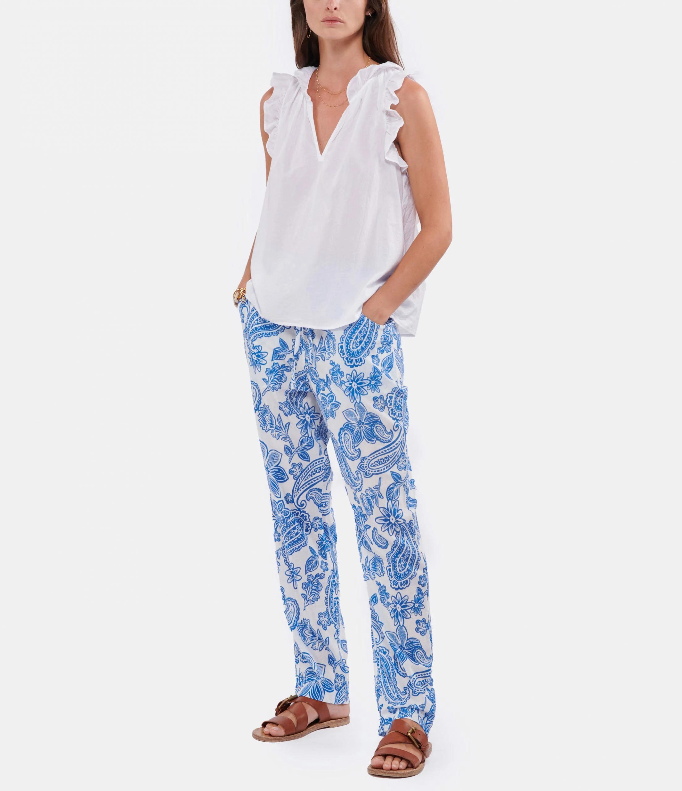 XIRENA Top Bex Blanc 6 XIRENA Top Bex Blanc – Image 4