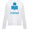 ISABEL MARANT ÉTOILE Tee-shirt Klowia Lin Blanc Bleu 1 ISABEL MARANT ÉTOILE Tee-shirt Klowia Lin Blanc Bleu -Boutique MAJESTIC FILATURES unnamed file 3542