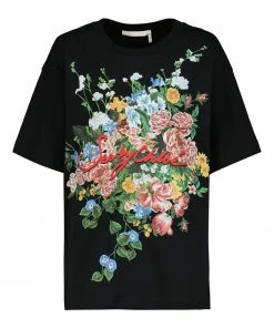 SEE BY CHLOE Tee-shirt Coton Noir