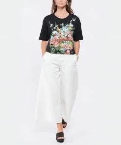 SEE BY CHLOE Tee-shirt Coton Noir -Boutique MAJESTIC FILATURES unnamed file 3587
