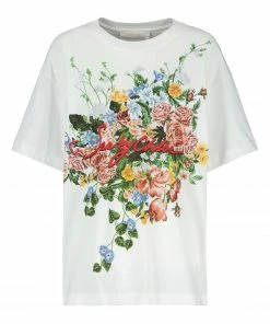 SEE BY CHLOE Tee-shirt Coton Blanc