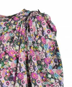 Alternative view of ISABEL MARANT Top Zarga Soie Rose