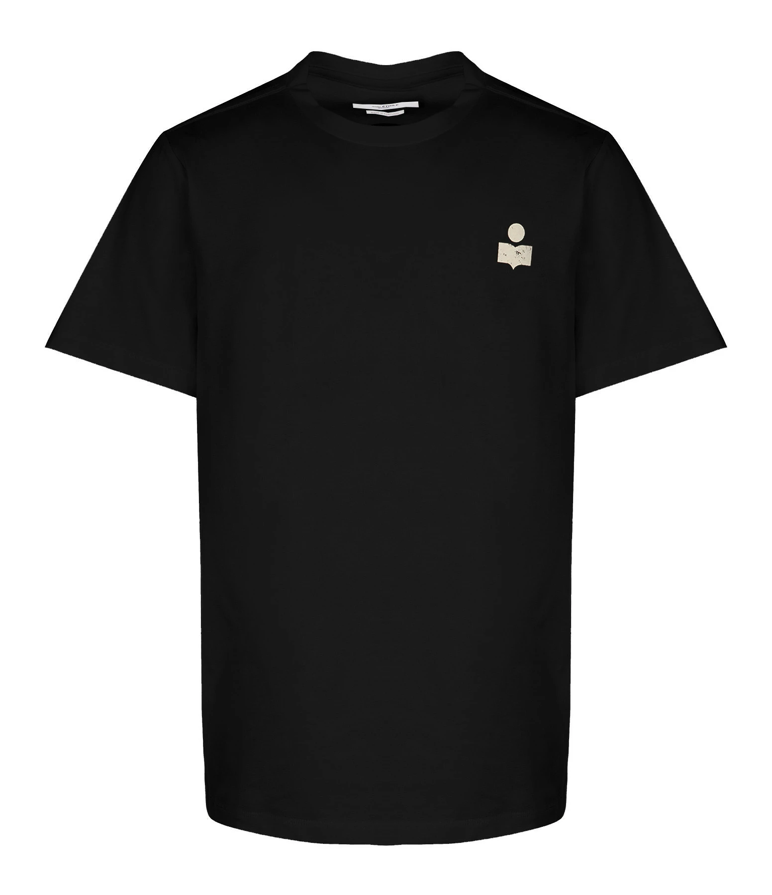 ISABEL MARANT ÉTOILE Tee-shirt Zewel Coton Organique Noir Écru 3 ISABEL MARANT ÉTOILE Tee-shirt Zewel Coton Organique Noir Écru