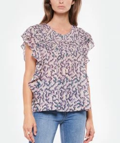 ISABEL MARANT ÉTOILE Top Ilayona Coton Organique Rose 7 ISABEL MARANT ÉTOILE Top Ilayona Coton Organique Rose -Boutique MAJESTIC FILATURES unnamed file 3616