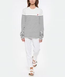 AMI PARIS Marinière Unisexe Ami De Cœur Coton Biologique Blanc Noir 9 AMI PARIS Marinière Unisexe Ami De Cœur Coton Biologique Blanc Noir -Boutique MAJESTIC FILATURES unnamed file 3621