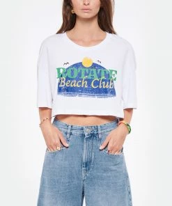 ROTATE Tee-shirt Tyra Coton Blanc 9 ROTATE Tee-shirt Tyra Coton Blanc -Boutique MAJESTIC FILATURES unnamed file 3632