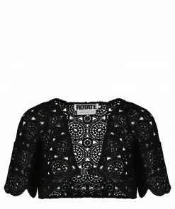 ROTATE Top Milandran Coton Noir