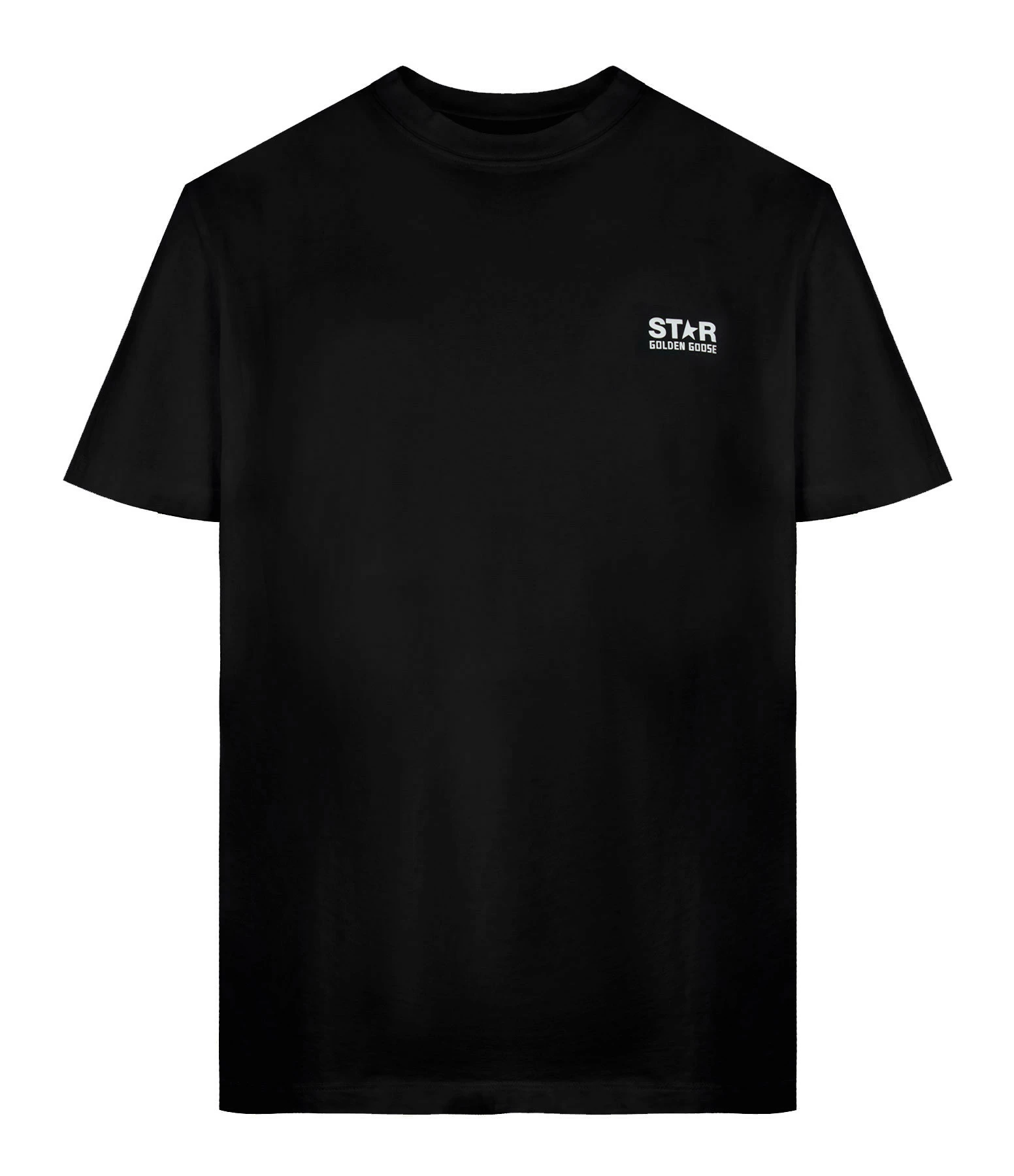 GOLDEN GOOSE Tee-shirt Big Star Coton Noir Blanc 3 GOLDEN GOOSE Tee-shirt Big Star Coton Noir Blanc