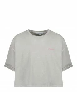 MAISON LABICHE Tee-shirt Amour Coton Biologique Gris