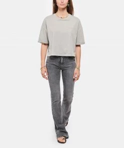 MAISON LABICHE Tee-shirt Amour Coton Biologique Gris -Boutique MAJESTIC FILATURES unnamed file 3681