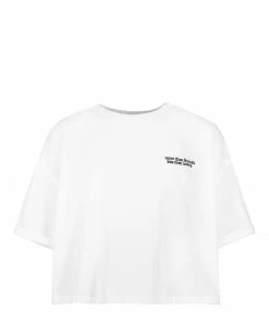 MAISON LABICHE Tee-shirt More Than Friends Coton Biologique Blanc
