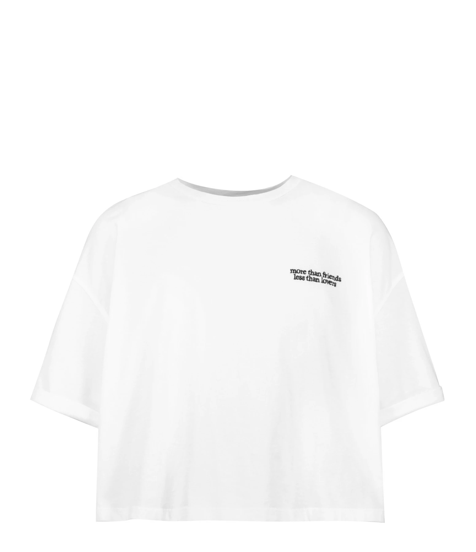 MAISON LABICHE Tee-shirt More Than Friends Coton Biologique Blanc 3 MAISON LABICHE Tee-shirt More Than Friends Coton Biologique Blanc