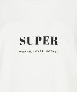Alternative view of DEAR JULIETTE Tee-shirt Super Coton Biologique Blanc