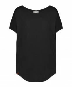 MAEVY MOUVEMENT LIBRE Tee-shirt Parfait Bambou Noir