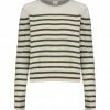 CT PLAGE Pull Cachemire Rayures Blanc Kaki -Boutique MAJESTIC FILATURES unnamed file 371