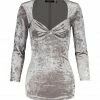ISABEL MARANT Top Gubaia Snow Grey -Boutique MAJESTIC FILATURES unnamed file 3730