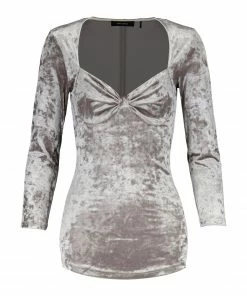 ISABEL MARANT Top Gubaia Snow Grey
