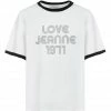 JEANNE VOULAND Tee-shirt Heno Love Jeanne Noir Blanc -Boutique MAJESTIC FILATURES unnamed file 3741