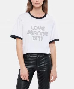 JEANNE VOULAND Tee-shirt Heno Love Jeanne Noir Blanc 9 JEANNE VOULAND Tee-shirt Heno Love Jeanne Noir Blanc -Boutique MAJESTIC FILATURES unnamed file 3743
