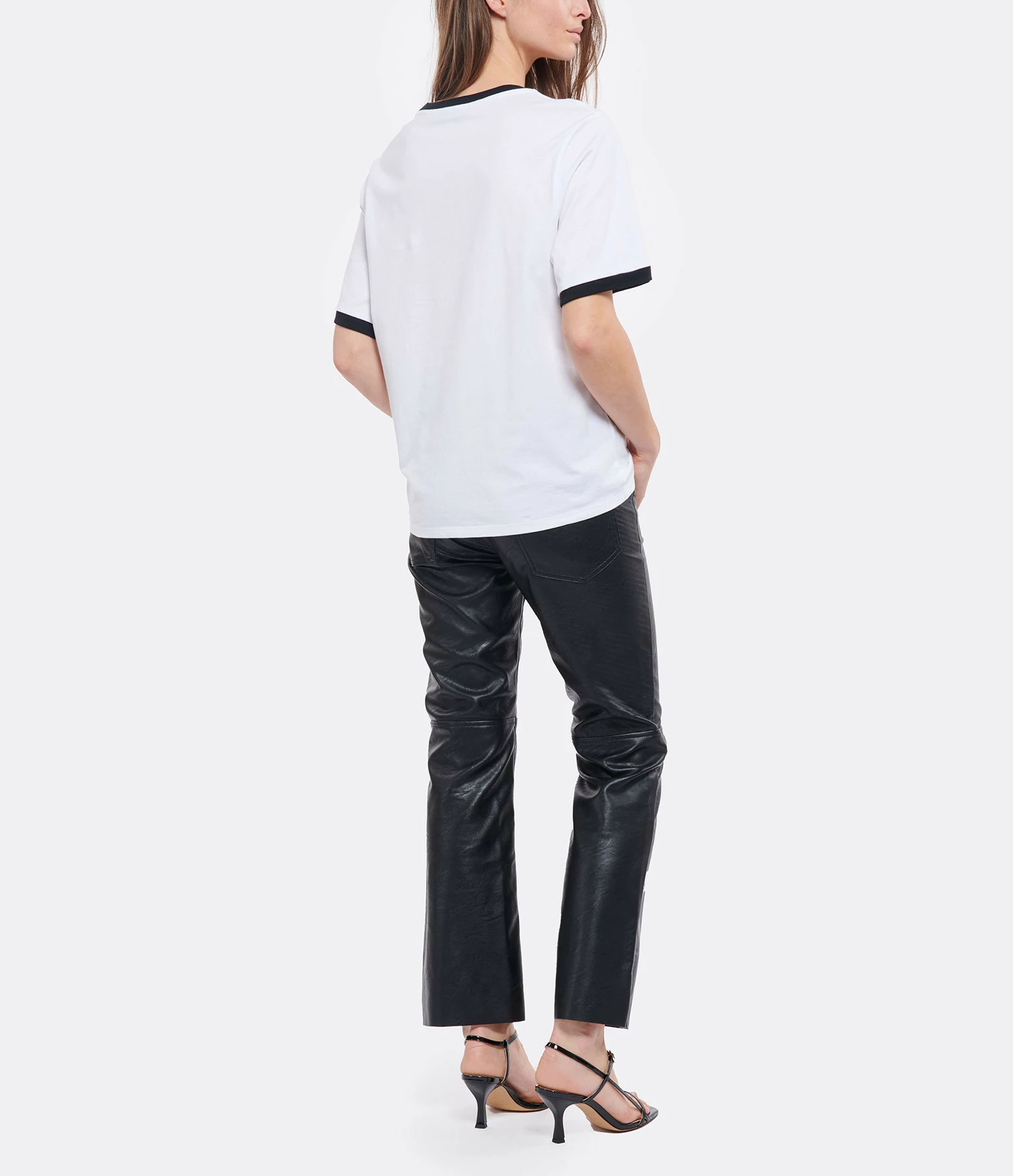 JEANNE VOULAND Tee-shirt Heno Love Jeanne Noir Blanc 7 JEANNE VOULAND Tee-shirt Heno Love Jeanne Noir Blanc – Image 5