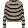 CT PLAGE Pull Cachemire Rayures Camel Noir -Boutique MAJESTIC FILATURES unnamed file 376