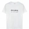 DEAR JULIETTE Tee-shirt In Love Coton Biologique Blanc 1 DEAR JULIETTE Tee-shirt In Love Coton Biologique Blanc -Boutique MAJESTIC FILATURES unnamed file 3770