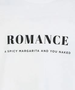 Alternative view of DEAR JULIETTE Tee-shirt Romance Coton Biologique Blanc