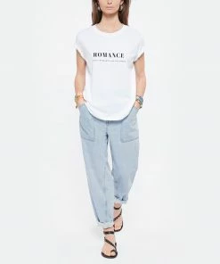 DEAR JULIETTE Tee-shirt Romance Coton Biologique Blanc -Boutique MAJESTIC FILATURES unnamed file 3784
