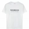 DEAR JULIETTE Tee-shirt Wishlist Coton Biologique Blanc 2 DEAR JULIETTE Tee-shirt Wishlist Coton Biologique Blanc -Boutique MAJESTIC FILATURES unnamed file 3785