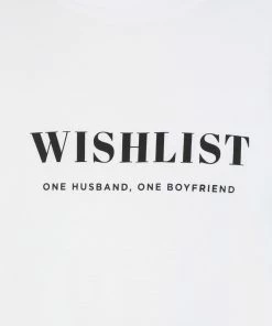 Alternative view of DEAR JULIETTE Tee-shirt Wishlist Coton Biologique Blanc