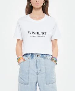 DEAR JULIETTE Tee-shirt Wishlist Coton Biologique Blanc 9 DEAR JULIETTE Tee-shirt Wishlist Coton Biologique Blanc -Boutique MAJESTIC FILATURES unnamed file 3787