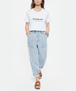 DEAR JULIETTE Tee-shirt Wishlist Coton Biologique Blanc 10 DEAR JULIETTE Tee-shirt Wishlist Coton Biologique Blanc -Boutique MAJESTIC FILATURES unnamed file 3788
