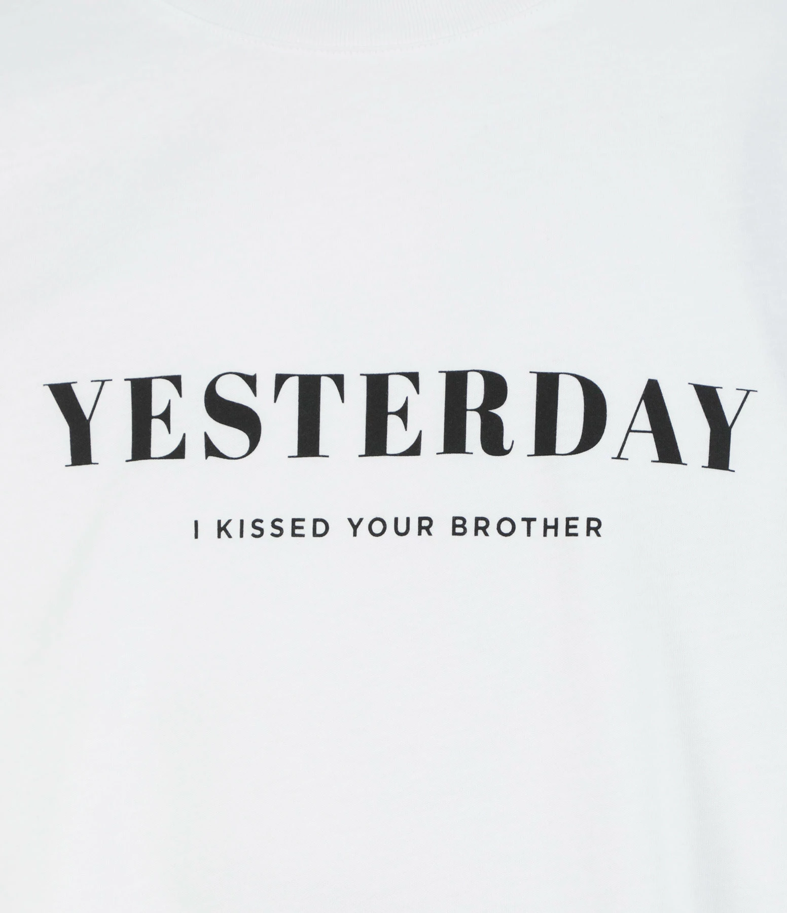 DEAR JULIETTE Tee-shirt Yesterday Coton Biologique Blanc 4 DEAR JULIETTE Tee-shirt Yesterday Coton Biologique Blanc – Image 2