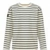 MAISON STANDARDS Tee-shirt Marinière Domotille Coton Écru 2 MAISON STANDARDS Tee-shirt Marinière Domotille Coton Écru -Boutique MAJESTIC FILATURES unnamed file 3801