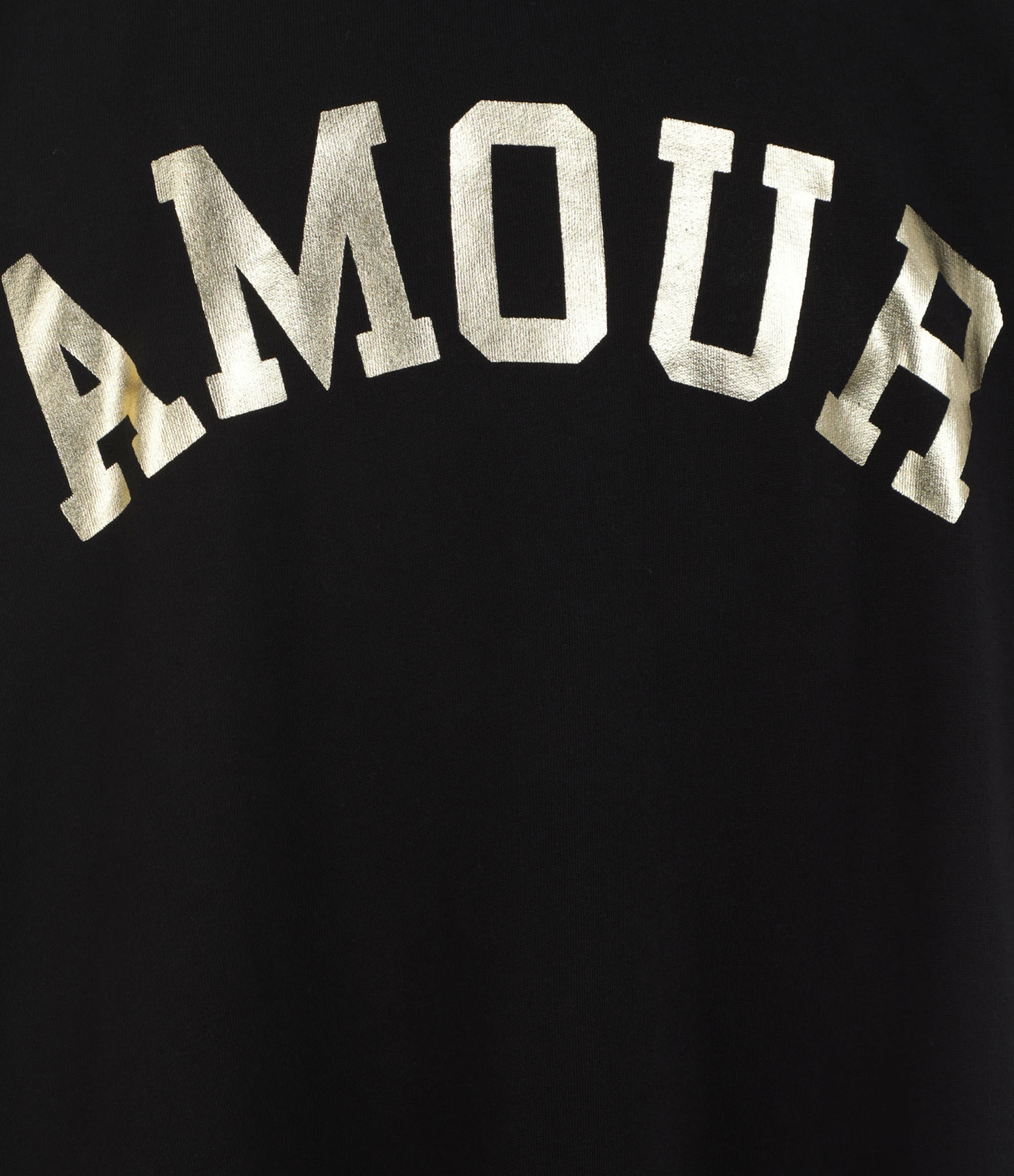ZADIG & VOLTAIRE Tee-shirt Portland Amour Coton Noir 4 ZADIG & VOLTAIRE Tee-shirt Portland Amour Coton Noir – Image 2