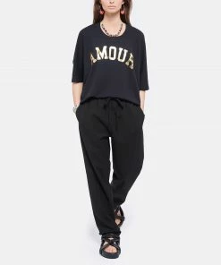 ZADIG & VOLTAIRE Tee-shirt Portland Amour Coton Noir 10 ZADIG & VOLTAIRE Tee-shirt Portland Amour Coton Noir -Boutique MAJESTIC FILATURES unnamed file 3824