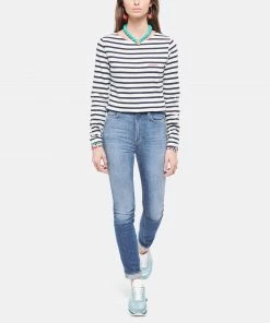 MAISON LABICHE Tee-shirt Amour Coton Biologique Ivoire Bleu Navy 10 MAISON LABICHE Tee-shirt Amour Coton Biologique Ivoire Bleu Navy -Boutique MAJESTIC FILATURES unnamed file 3829