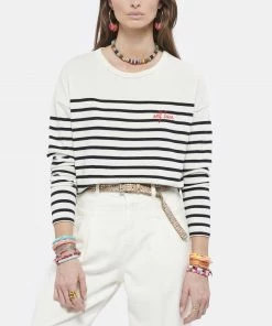 MAISON LABICHE Tee-shirt Self Love Coton Biologique Ivoire Noir 9 MAISON LABICHE Tee-shirt Self Love Coton Biologique Ivoire Noir -Boutique MAJESTIC FILATURES unnamed file 3833