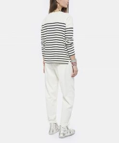 MAISON LABICHE Tee-shirt Self Love Coton Biologique Ivoire Noir 11 MAISON LABICHE Tee-shirt Self Love Coton Biologique Ivoire Noir -Boutique MAJESTIC FILATURES unnamed file 3835