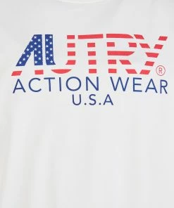 Alternative view of AUTRY Tee-shirt Iconic Action Blanc